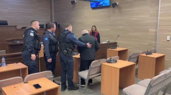 Dragan Ristić u sudnici (Foto pritnscr)