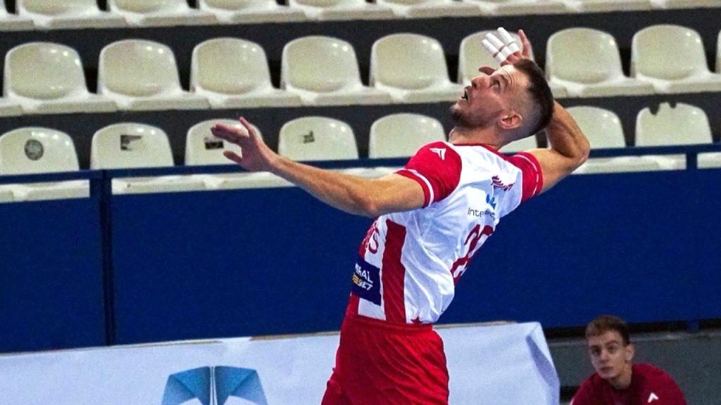 Od Preoca do Crvene zvezde: Odbojkaš Milan Krstić ne zaboravlja odakle je krenuo Milan Krstić, detalj sa utakmice (Foto privatna arhiva, ustupljena fotografija)