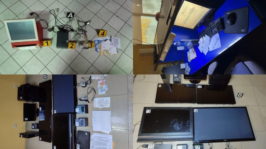 Akcija KP u Zubinom Potoku: Pretresi na tri lokacije zbog ilegalnog kockanja Akcija KP u Zubinom Potoku: Pretresi na tri lokacije zbog ilegalnog kockanja (Preuzeto sa KoSSev, Foto KP)