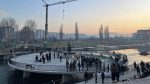 Novi pešački most između Severne i Južne Mitrovice, ilustracija (Foto KoSSev)