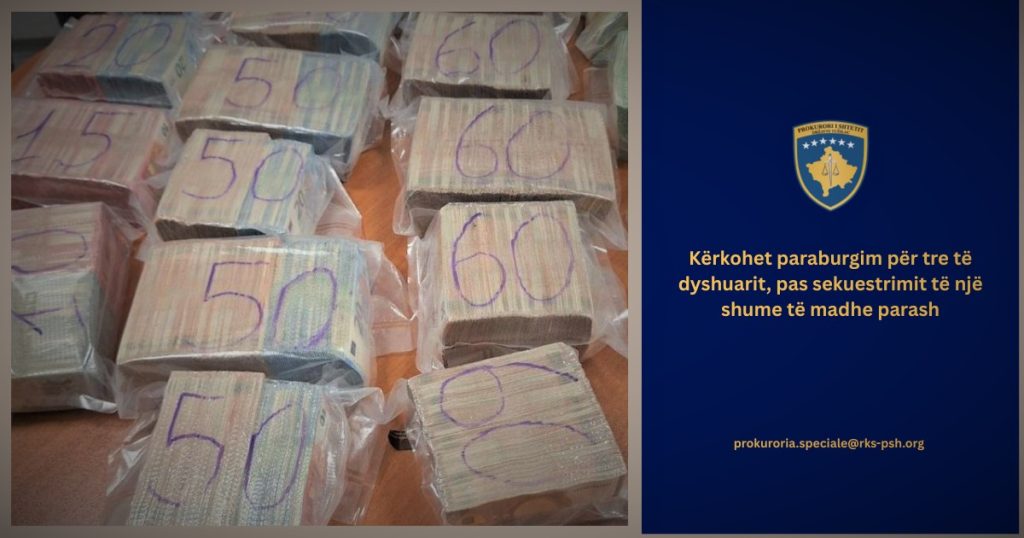 Specijalno tužilaštvo se žalilo na oslobađajuću presudu osumnjičenim krijumčarima novca Na Merdaru zaplenjeno gotovo milion evra, predložen pritvor za tri osobe (Foto Specijalno tužilaštvo Kosova)