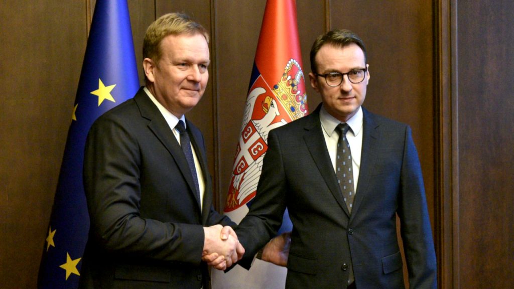 Sorensen sutra u Beogradu sa Petkovićem Sorensen sutra u Beogradu sa Petkovićem (Foto Kancelarija za KiM)