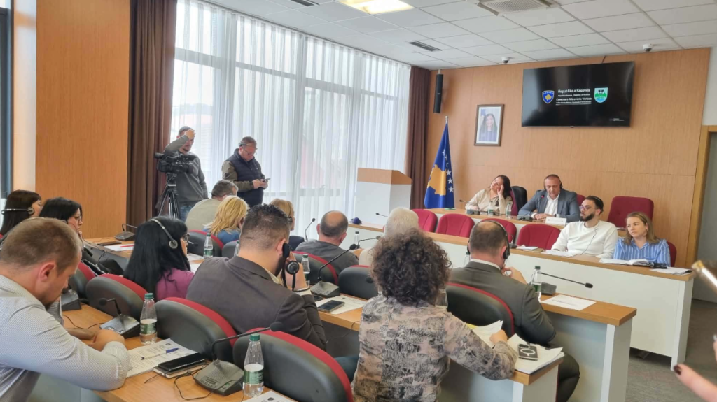 Odbornica Samoopredeljenja u SO Severna Mitrovica napustila salu tokom odavanja pošte stradalima u Martovskom nasilju (Foto KoSSev)