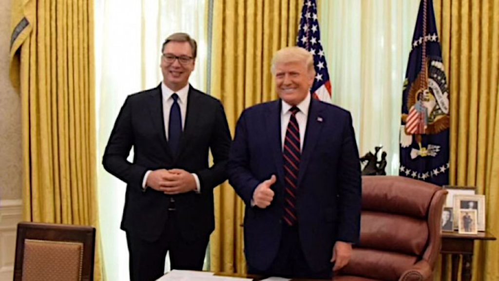 Vučić razočaran stavom Trampove administracije o Kosovu (Foto Instagram@buducnostsrbijeav)