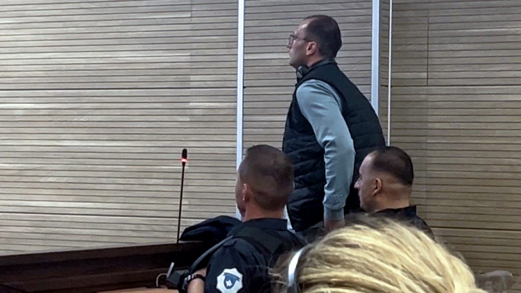 Blagoje Spasojević na suđenju za Banjsku (Foto Kim)