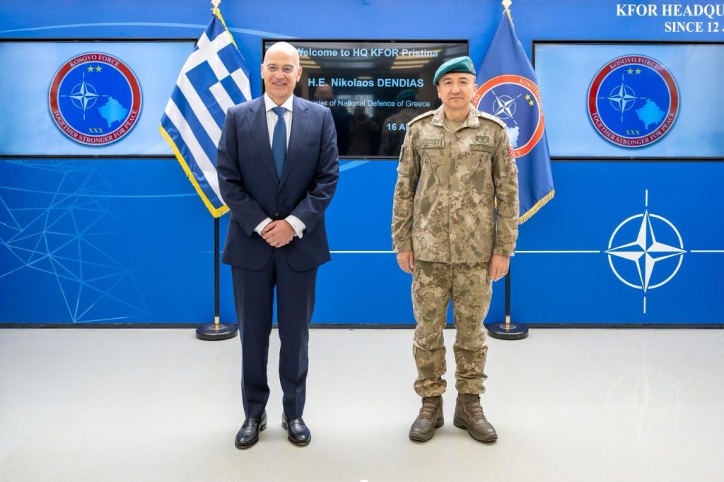 Ulutaš sa Dendiasom o aktuelnoj bezbednosnoj situaciji i aktivnostima KFOR-a (Foto KFOR)