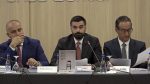 Valjon Kurtaj, Amer Alija, Bekim Bljakaj tokom predstavljanja izveštaja Fonda za humanitarno pravo (Foto Kim)