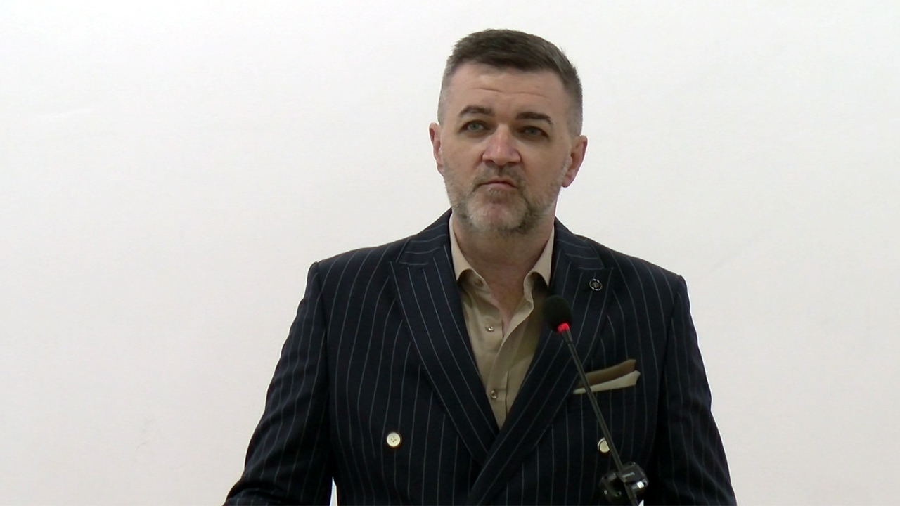 Vladimir Boranijašević na otvaranju Sajma obrazovanja u Lapljem Selu (Foto Kim)