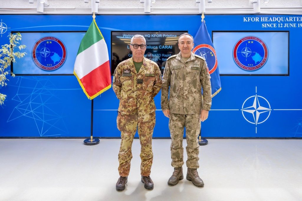 Ulutaš sa Karajem o bezbednosnoj situaciji u regionu (Foto KFOR)