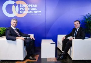 Kurti sa Plenkovićem o jačanju saradnje i evroatlantskim integracijama (Foto Kabinet kosovskog premijera)