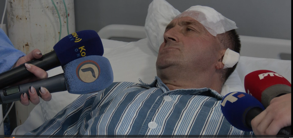 Miroslav Gudžić: Nisam ih ničim isprovocirao, jedini motiv napada je što sam Srbin (Foto Printscreen)