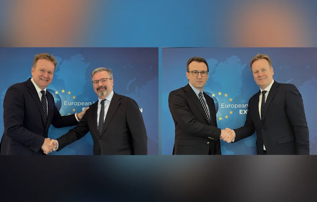 Sorensen nakon sastanka sa pregovaračima: Predstavljen plan rada za nastavak dijaloga (Foto X/EUSR for Belgrade-Pristina Dialogue)