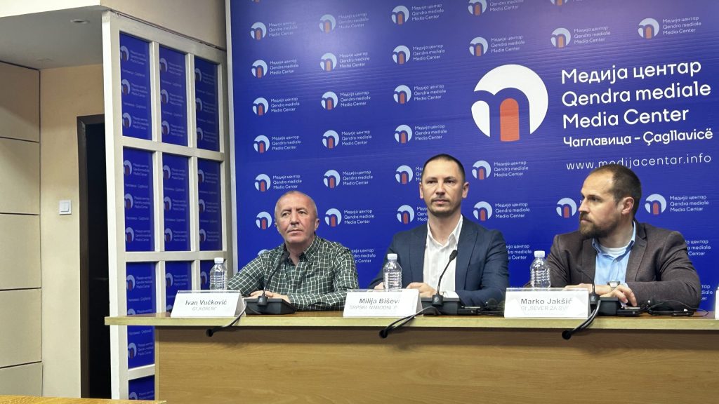 Ivan Vučković, Milija Biševac i Marko Jakšić deo su koalicije "Slogom pobeđujemo" (Foto Kim arhiva)