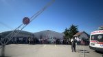 Protest zaposlenih u KBC-u Priština-Gračanica (Foto Kim)