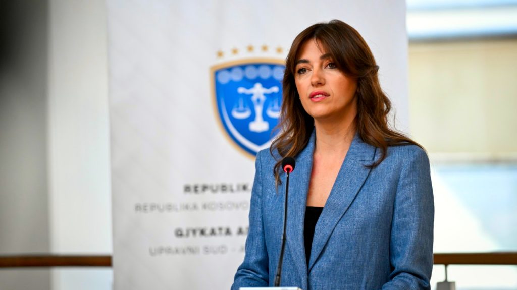 Hadžiju traži razmatranje ostavki srpskih sudija podnetih 2022. godine Aljbuljena Hadžiju (Foto Predsedništvo Kosova)