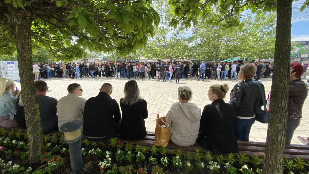 Sa skupa u Gračanici (Foto Kim)