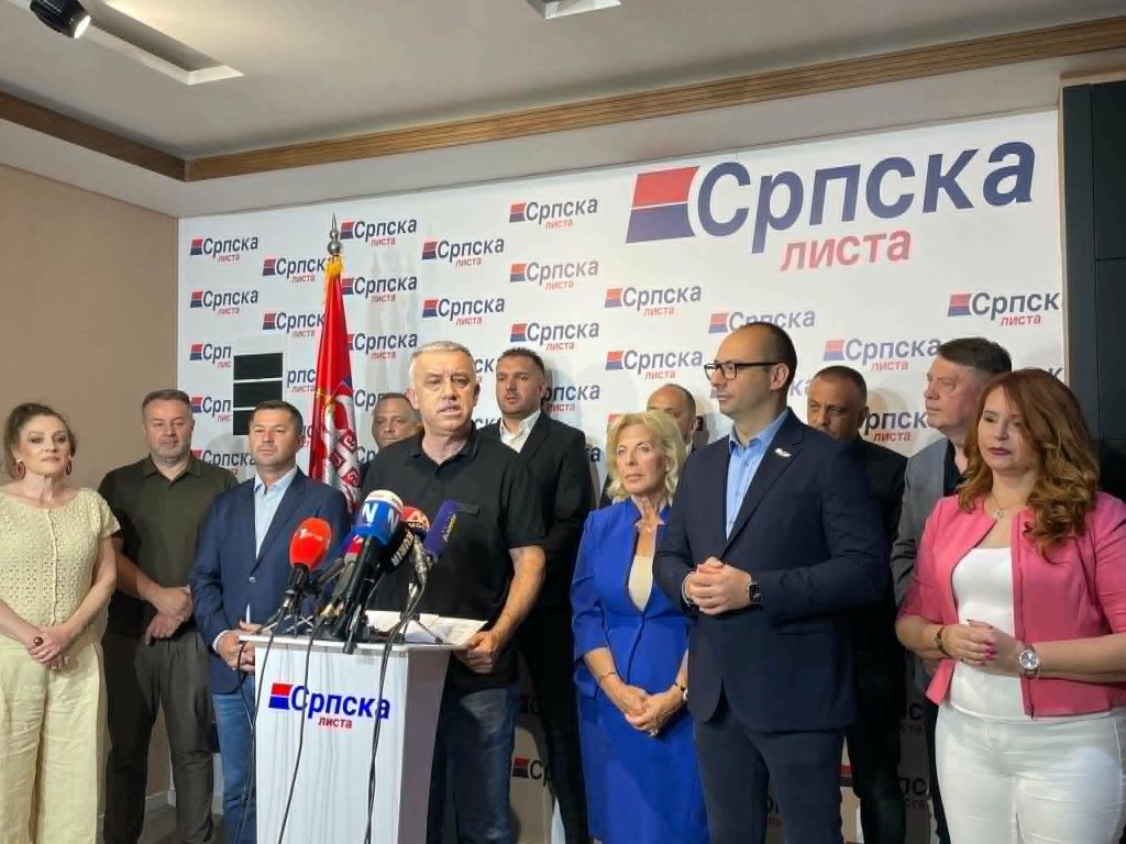 U Srpskoj listi zadovoljni rezultatom, tvrde da Rašić jača u albanskim sredinama Elek zadovoljan izbornim rezultatom uprkos tvrdnjama da je Srpska lista oštećena: Glasovi Rašićeve stranke rastu u albanskim sredinama (Foto Kim)