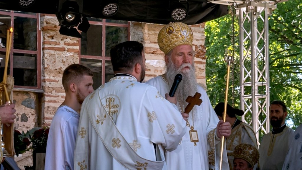 Mitropolit Joanikije u Gračanici (Foto Kim)