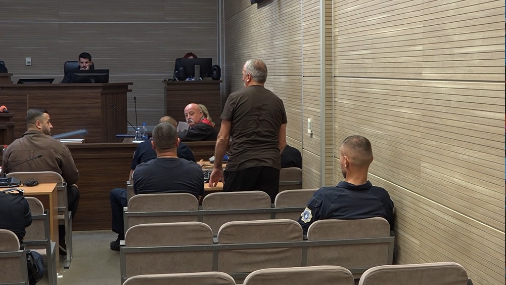 Dragiša Vićentijević u sudnici (Foto Kim)