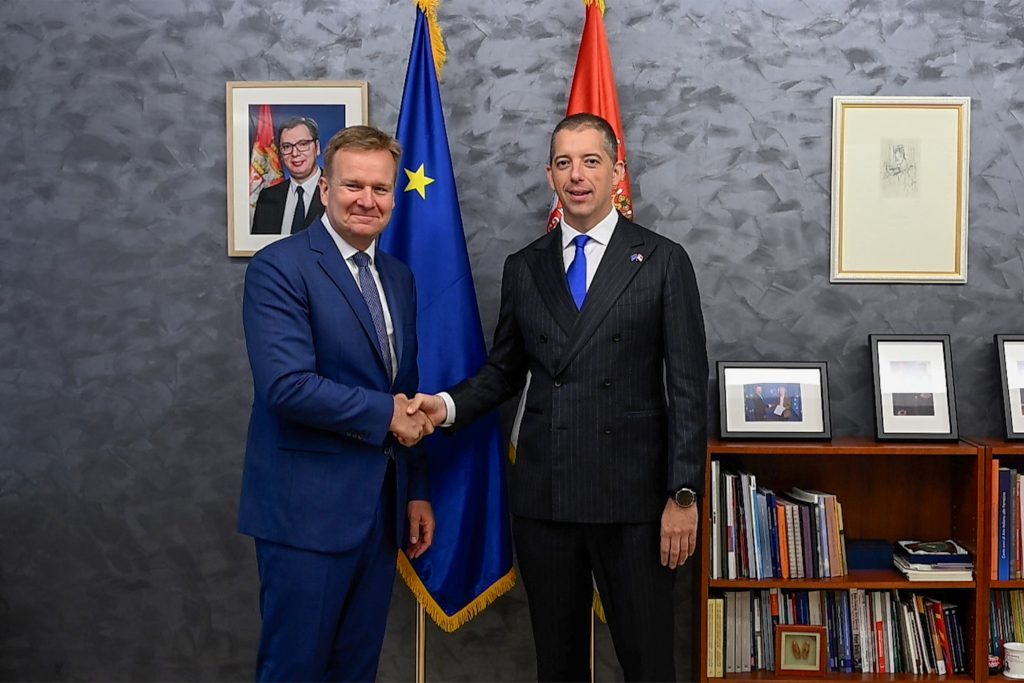 Đurić sa Sorensenom u Briselu: ZSO ostaje prioritet Srbije Đurić sa Sorensenom u Briselu: ZSO ostaje prioritet Srbije (Foto Ministarstvo spoljnih poslova Srbije)