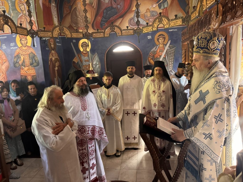 Prvo monašenje u manastiru Devina voda Foto: Eparhija raško-prizrenska