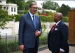 Vučić sa Bernsom o Kosovu, položaju Srba i odnosima sa SAD (Foto Instagram/buducnosrbijeav)